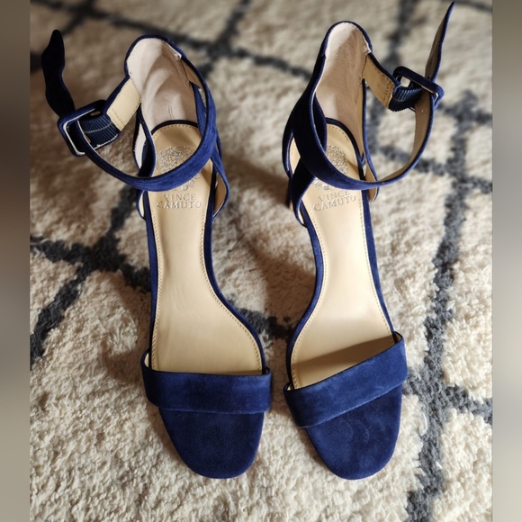 Vince Camuto Bevveyn Heel size 10 Blue - Picture 2 of 5